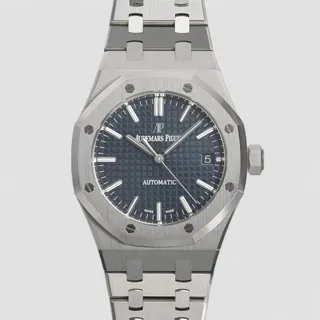 Audemars Piguet Royal Oak Selfwinding 15450ST.OO.1256ST.03 ( OAK  ) 37mm Steel Blue