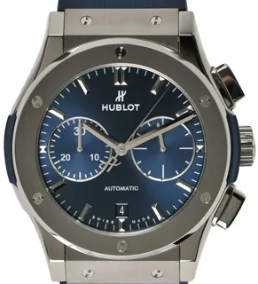 Hublot Classic Fusion 521.NX.7170.RX 45mm Titanium Blue