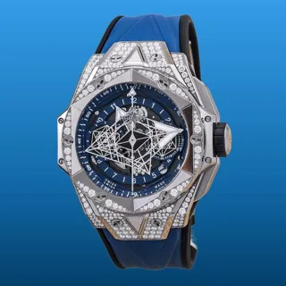 Hublot Big Bang Sang Bleu 418.NX.5107.RX.1604.MXM20 45mm Titanium Blue