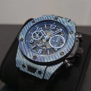 Hublot Big Bang Unico 411.YL.5190.NR.ITI16 45mm Carbon Blue