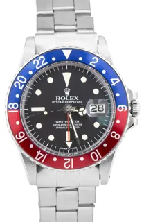 Rolex GMT-Master 1675 40mm Stainless steel Black