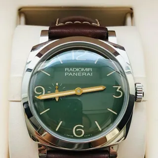 Panerai Radiomir 1940 PAM 00995 45mm Stainless steel Green