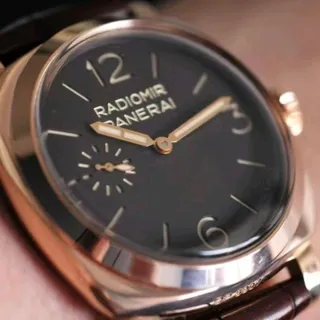 Panerai Radiomir 1940 PAM 00398 47mm Red gold Brown