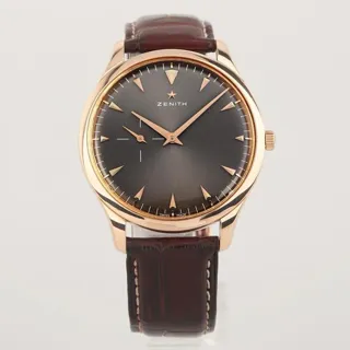 Zenith Elite Ultra Thin 18.2010.681/91.C493 40mm Rose gold Black