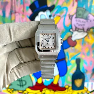 Cartier Santos Galbée 2319 29mm Steel Silver