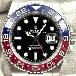 Rolex GMT-Master II 126710BLRO-0002 40mm Stainless steel Black