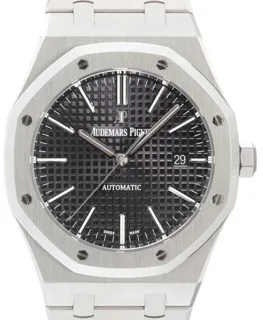 Audemars Piguet Royal Oak Selfwinding 15400ST.OO.1220ST.01 ( OAK  ) 41mm Steel Black