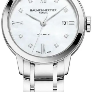 Baume & Mercier Classima M0A10493 27mm Steel Mother of pearl