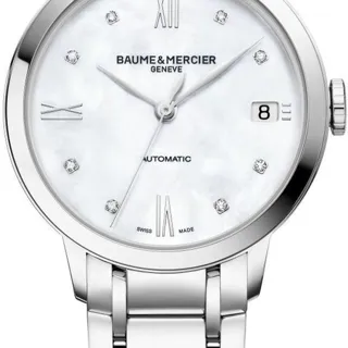 Baume & Mercier Classima M0A10496 34mm Steel Mother of pearl