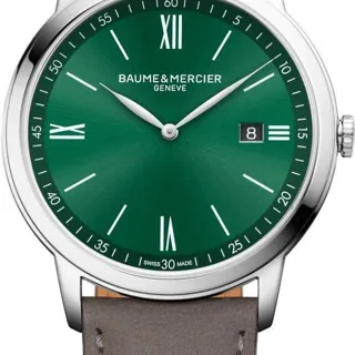 Baume & Mercier Classima M0A10607 42mm Stainless steel Green