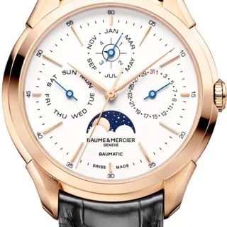 Baume & Mercier Clifton M0A10470 42mm Yellow gold White