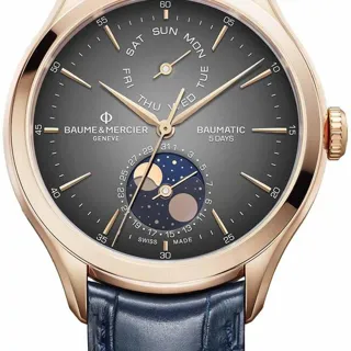 Baume & Mercier Clifton M0A10547 42mm Rose gold Grey