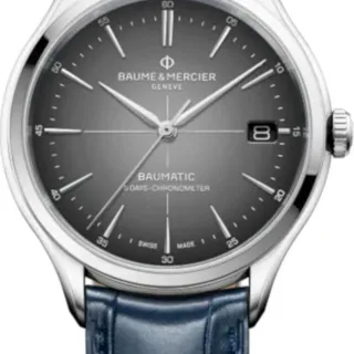 Baume & Mercier Clifton M0A10550 40mm Stainless steel Grey