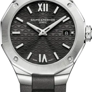 Baume & Mercier Riviera M0A10613 37mm Steel Black