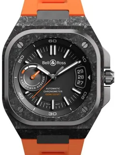 Bell & Ross Instruments BRX5R-BO-TC/SRB 41mm Carbon fiber Black