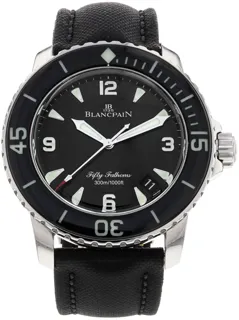 Blancpain Fifty Fathoms 5015-1130-52B Stainless steel Black