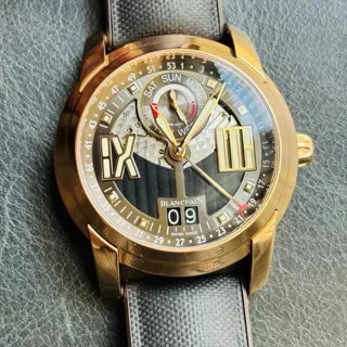 Blancpain L-Evolution 8837-3630-53B 43.5mm Red gold Skeletonized