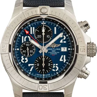 Breitling Avenger A24315101C1X2 45mm Stainless steel Blue