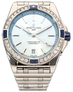 Breitling Chronomat 38 A17356 38mm Steel Blue