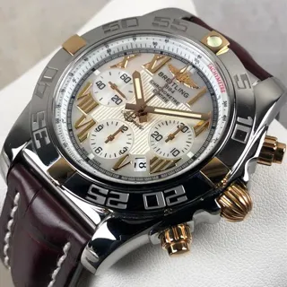 Breitling Chronomat IB0110 44mm Gold/Steel Silver