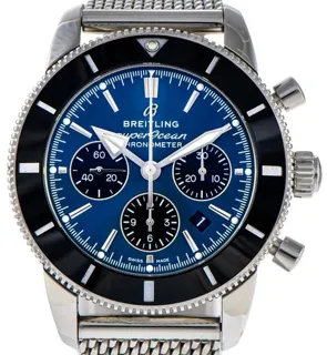 Breitling Superocean Heritage AB0162121C1A1 44mm Stainless steel Blue