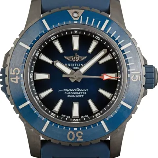 Breitling Superocean V17369161C1S1 48mm Titanium Blue