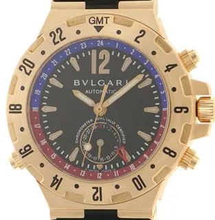 Bulgari Diagono GMT 40 G 40mm Yellow gold