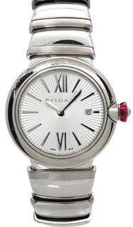 Bulgari Lucea LU28S 28mm Steel Silver