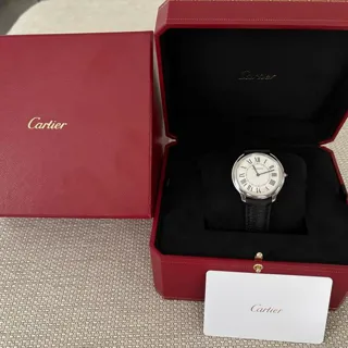 Cartier Ronde Croisière de Cartier WSRN0031 36mm Stainless steel Silver