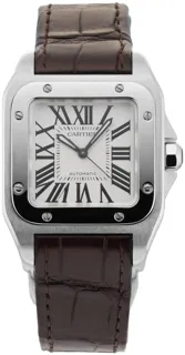 Cartier Santos W20106X8 35mm Stainless steel Silver