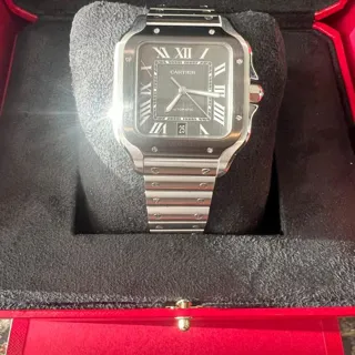 Cartier Santos WSSA0037 40mm Stainless steel Gray