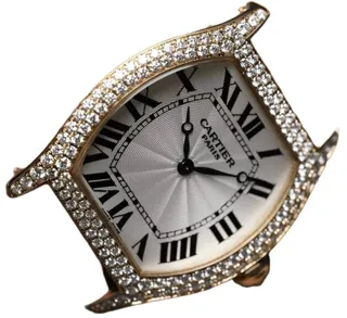 Cartier Tortue W1531851 Yellow gold White