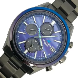 Casio Oceanus OCW-T4000AWB-2AJF 43mm Titanium Blue