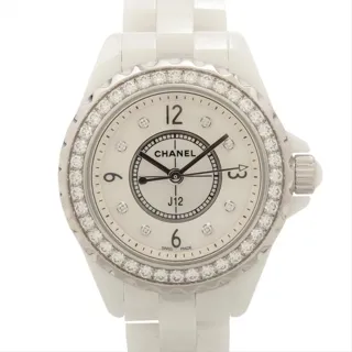 Chanel J12 J12 H2572 SS 29mm Steel Mother of pearl