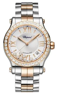 Chopard Happy Sport 278559-6025 36mm Gold/Steel Silver