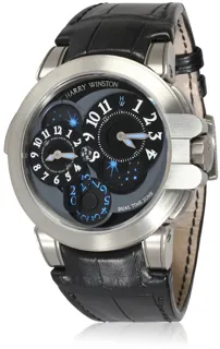 Harry Winston Ocean Dual-Time Project Z 400/MATZ44ZC.K1 Zalium Black