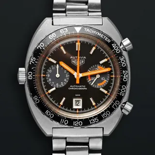 Heuer 1163 42mm Steel