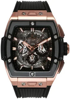 Hublot Spirit of Big Bang 642.OM.0180.RX 42mm gold$ceramic silver$skeleton