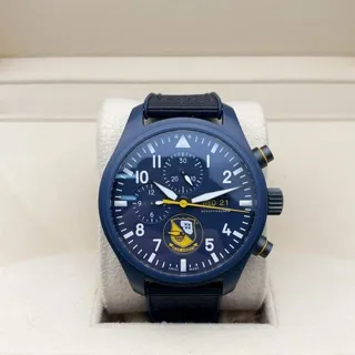 IWC Pilot IW389109 44.5mm Ceramic Blue