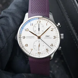 IWC Portugieser IW371604 41mm Stainless steel Silver