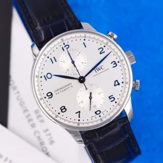 IWC Portugieser IW371605 41mm Stainless steel Silver