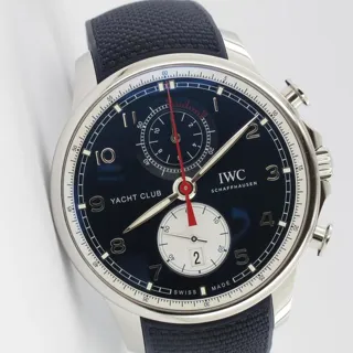 IWC Portugieser IW390704 44.5mm Stainless steel Blue