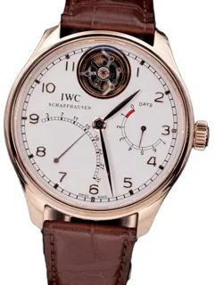 IWC Portugieser IW504402 44mm Red gold Silver