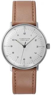 Junghans max bill 027/3701.02 34mm Steel Silver