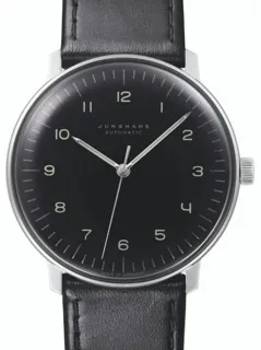 Junghans max bill 27/3400.02 38mm Stainless steel Black