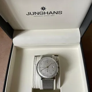 Junghans max bill 27/4003.46 40mm Stainless steel Silver