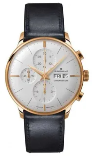 Junghans Meister Chronoscope 027/7023.03 40.5mm Steel White