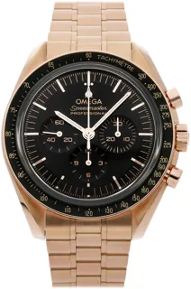 Omega Speedmaster Moonwatch 310.60.42.50.01.001 42mm Sedna gold Black