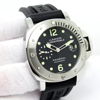 Panerai Submersible PAM01024 44mm Stainless steel Black