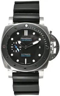 Panerai Submersible PAM02683 42mm Stainless steel Black